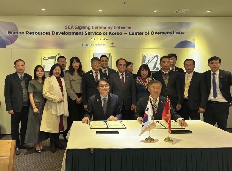 Việt Nam - Hàn Quốc thúc đẩy hợp tác trong lĩnh vực lao động, việc làm và quản lý di cư- Ảnh 2. Việt Nam - Hàn Quốc thúc đẩy hợp tác trong lĩnh vực lao động, việc làm và quản lý di cư- Ảnh 2.