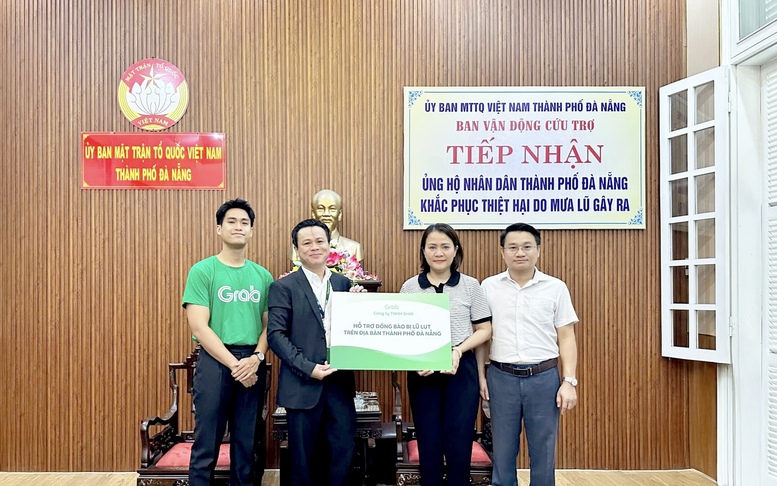 Grab Việt Nam hỗ trợ tài xế tại Huế, Đà Nẵng chi phí sửa xe ngập nước