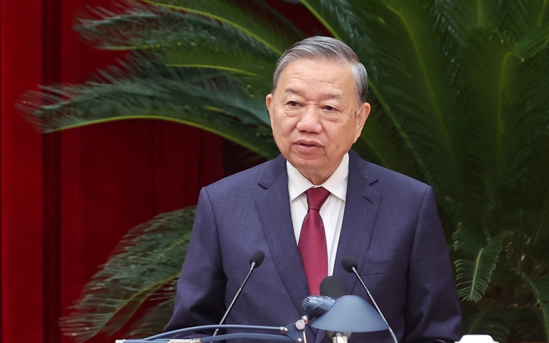 PHÁT BIỂU BẾ MẠC HỘI NGHỊ TRUNG ƯƠNG 14 KHÓA XIII CỦA TỔNG BÍ THƯ TÔ LÂM