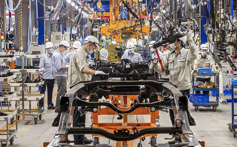 Sản xuất công nghiệp giữ vững nhịp tăng trưởng