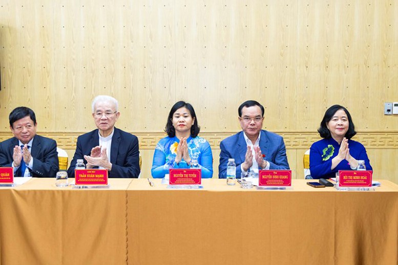 Hội nghị Đoàn Chủ tịch Ủy ban Trung ương MTTQ Việt Nam lần thứ 5, khóa X- Ảnh 2.