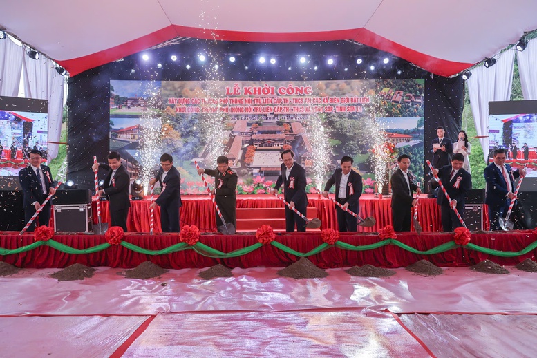 Khởi công Trường nội trú xã Lóng Sập - vun đắp tương lai từ vùng biên Tổ quốc- Ảnh 3.