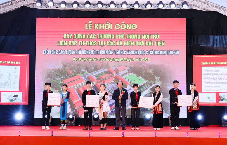 TRỰC TIẾP: Khởi công xây dựng các trường phổ thông nội trú tại các xã biên giới đất liền- Ảnh 11.
