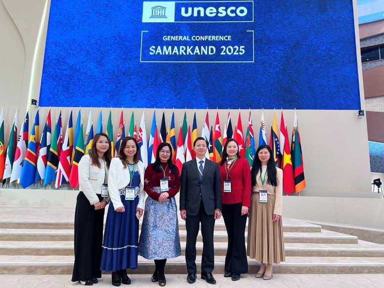 Sáng kiến mang dấu ấn Việt Nam tại Đại hội đồng UNESCO 43- Ảnh 1. Sáng kiến mang dấu ấn Việt Nam tại Đại hội đồng UNESCO 43- Ảnh 1.