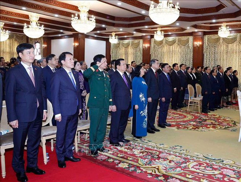 Tổng Bí thư Tô Lâm nhận Huân chương Vàng Quốc gia của Nhà nước Lào- Ảnh 2. Tổng Bí thư Tô Lâm nhận Huân chương Vàng Quốc gia của Nhà nước Lào- Ảnh 2.