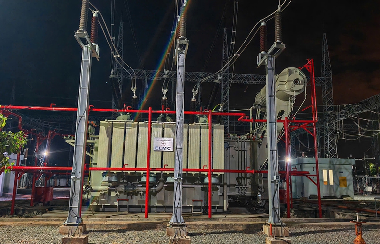 Trạm biến áp 220 kV Mỹ Tho được nâng công suất lên 500 MVA- Ảnh 1. Trạm biến áp 220 kV Mỹ Tho được nâng công suất lên 500 MVA- Ảnh 1.