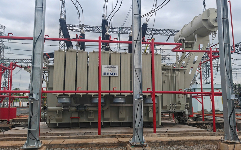 Trạm biến áp 220 kV Mỹ Tho được nâng công suất lên 500 MVA