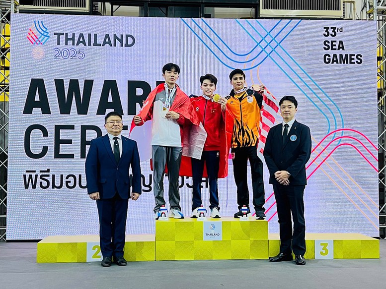 SEA Games 33: Đoàn Thể thao Việt Nam tiếp tục ‘gặt hái’ Huy chương Vàng- Ảnh 2. SEA Games 33: Đoàn Thể thao Việt Nam tiếp tục ‘gặt hái’ Huy chương Vàng- Ảnh 2.