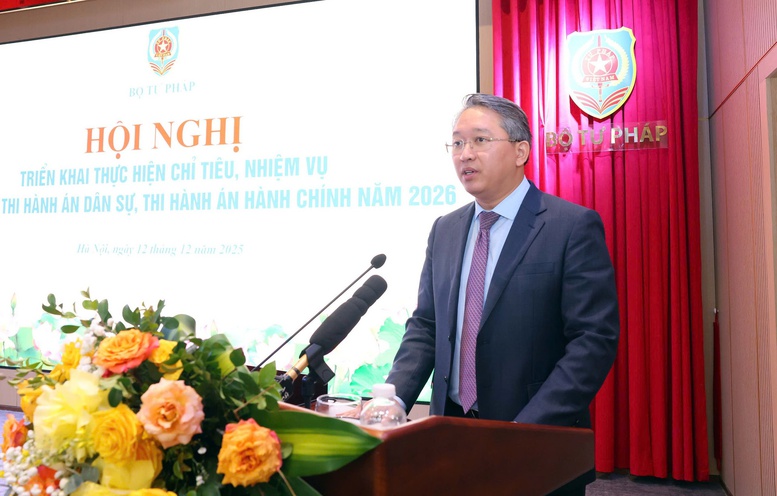 Phó Thủ tướng Hồ Quốc Dũng yêu cầu nâng hiệu quả thi hành án dân sự bằng kỷ cương, đổi mới và số hóa- Ảnh 2.