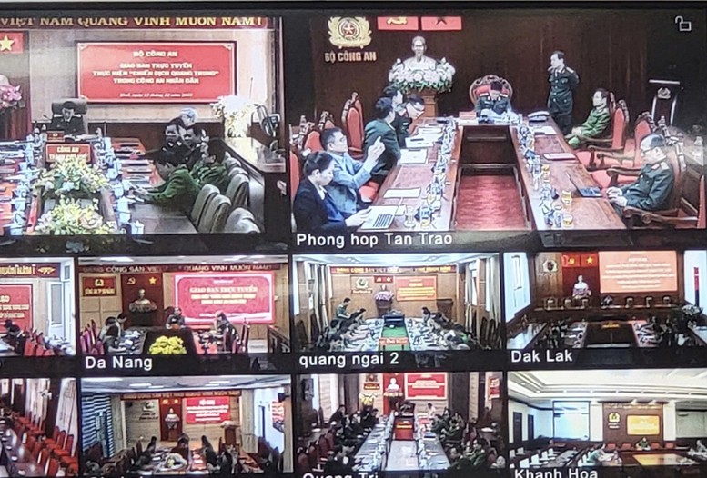 'Chiến dịch Quang Trung': Lực lượng công an quyết tâm hoàn thành trước tiến độ- Ảnh 2. 'Chiến dịch Quang Trung': Lực lượng công an quyết tâm hoàn thành trước tiến độ- Ảnh 2.