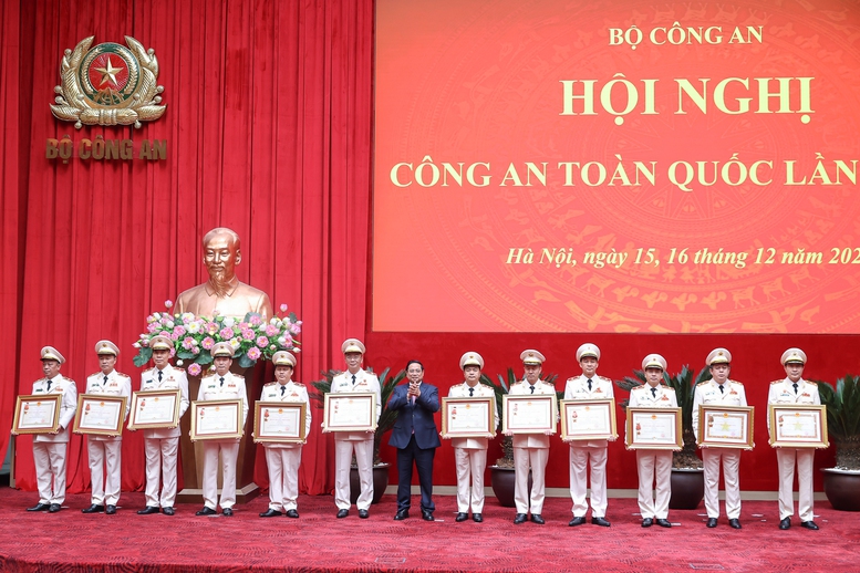 Thủ tướng Phạm Minh Chính dự Hội nghị Công an toàn quốc lần thứ 81- Ảnh 7. Thủ tướng Phạm Minh Chính dự Hội nghị Công an toàn quốc lần thứ 81- Ảnh 7.