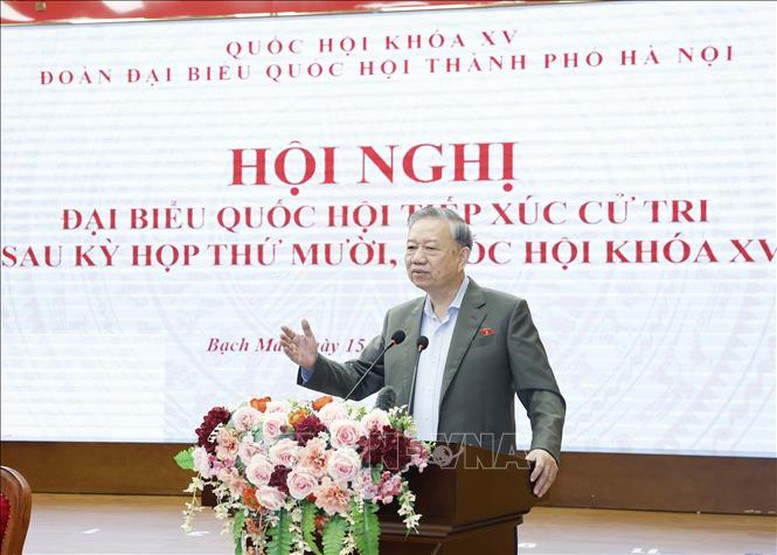 Tổng Bí thư Tô Lâm: Hà Nội tập trung vào 5 ưu tiên trong những định hướng lớn- Ảnh 3. Tổng Bí thư Tô Lâm: Hà Nội tập trung vào 5 ưu tiên trong những định hướng lớn- Ảnh 3.