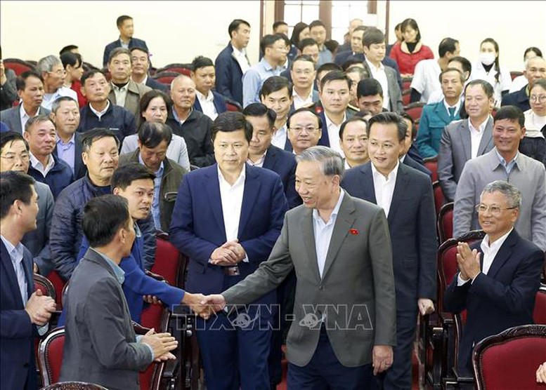 Tổng Bí thư Tô Lâm: Tập trung phát triển nông nghiệp xanh, giá trị cao, xây dựng kinh tế nông thôn hiện đại- Ảnh 3. Tổng Bí thư Tô Lâm: Tập trung phát triển nông nghiệp xanh, giá trị cao, xây dựng kinh tế nông thôn hiện đại- Ảnh 3.