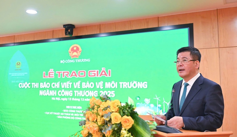 20 tác phẩm đoạt giải Báo chí viết về Bảo vệ môi trường ngành Công Thương- Ảnh 1.