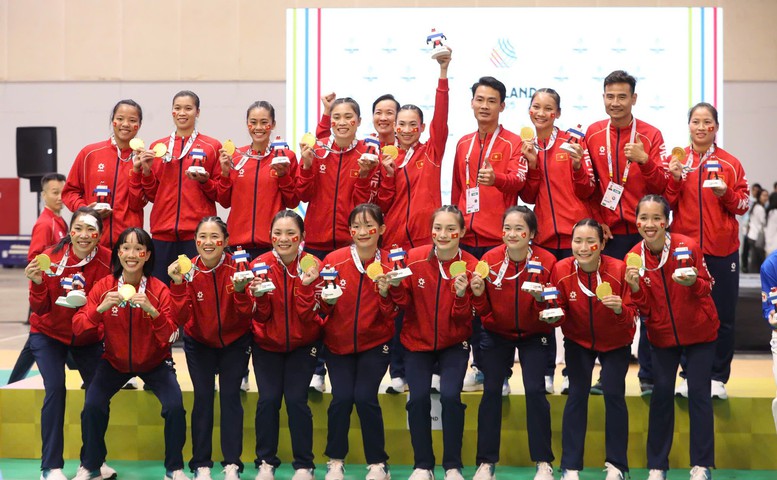 SEA Games 33: Đoàn Thể thao Việt Nam giành 16 Huy chương vàng