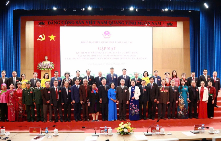 Phó Thủ tướng Phạm Thị Thanh Trà dự tổng kết nhiệm kỳ Quốc hội khóa XV của Đoàn ĐBQH tỉnh Lào Cai- Ảnh 4.