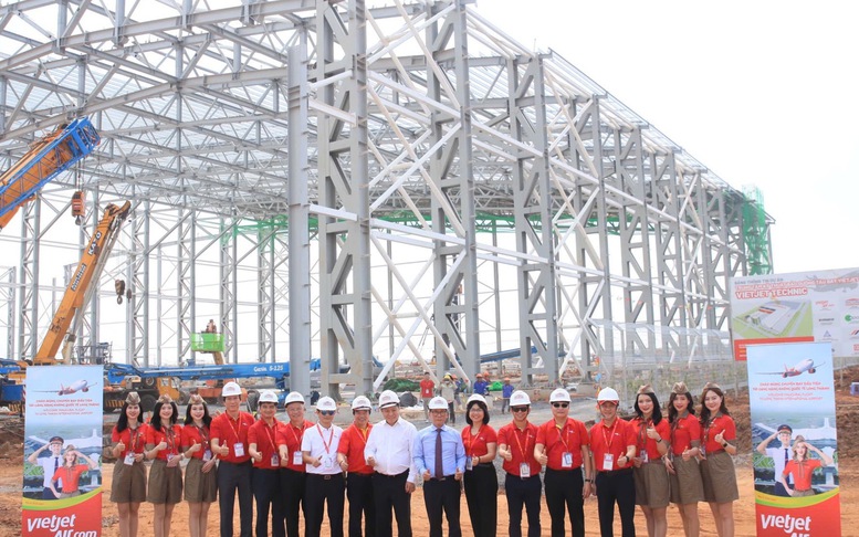 Vietjet cất nóc hangar chuẩn quốc tế, khai trương chuyến bay tới sân bay Long Thành