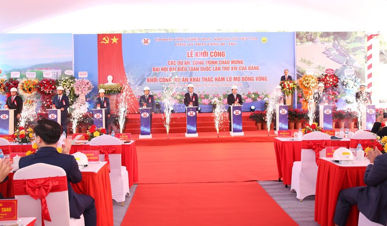 TKV khởi công 2 dự án trọng điểm chào mừng Đại hội Đảng toàn quốc lần thứ XIV- Ảnh 4.