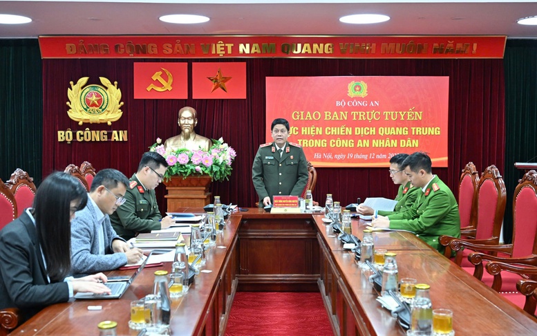 'Chiến dịch Quang Trung': Lực lượng công an phấn đấu hoàn thành sớm 15 ngày so với kế hoạch