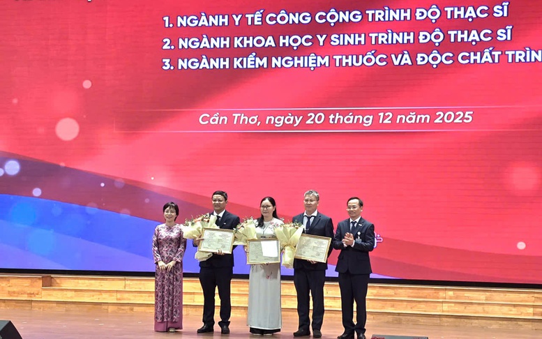 Đại học Y Dược Cần Thơ đạt chuẩn kiểm định 6 chương trình đào tạo đại học và thạc sĩ