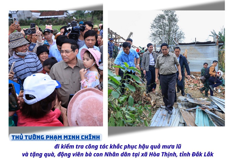 Từ xóa nhà tạm đến ‘Chiến dịch Quang Trung’: Thần tốc vì đồng bào vùng bão lũ- Ảnh 2.