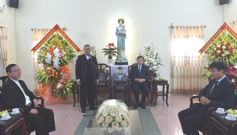 Phó Thủ tướng Mai Văn Chính thăm, chúc mừng Giáng sinh tại Ninh Bình- Ảnh 3.