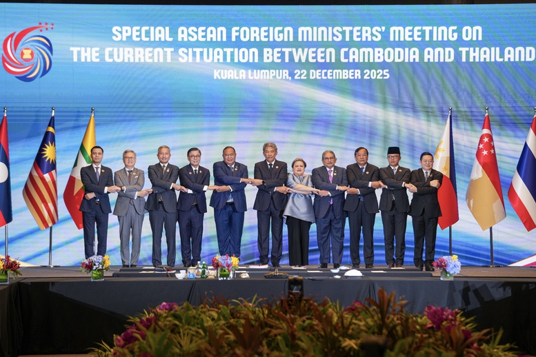 Hội nghị ngoại trưởng ASEAN: Quan điểm Việt Nam và các nước về tình hình giữa Campuchia - Thái Lan- Ảnh 1.