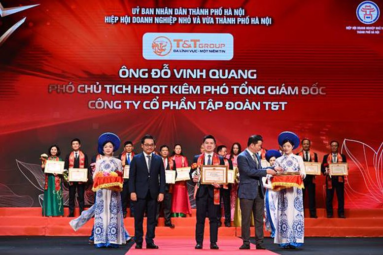 T&T Group được vinh danh tại Lễ tôn vinh doanh nhân, doanh nghiệp Thăng Long 2025- Ảnh 3.