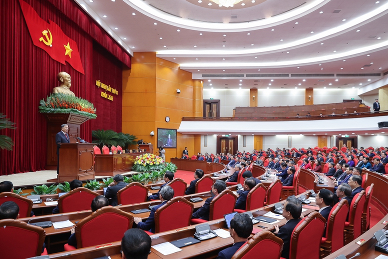 Thông cáo báo chí về ngày làm việc thứ hai và bế mạc Hội nghị Trung ương 15 khoá XIII- Ảnh 1.