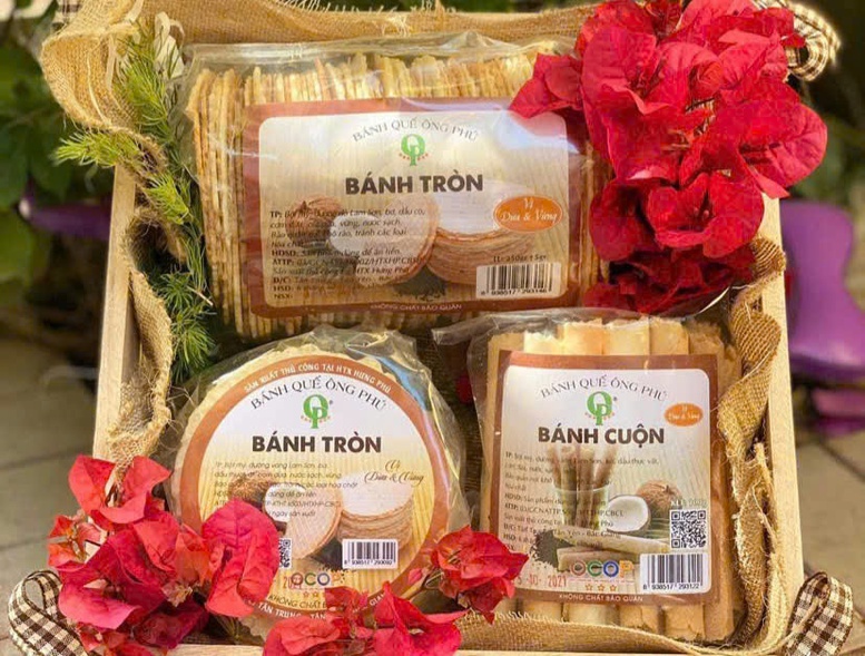 Bánh quế ông Phú - khi nghề truyền thống phát triển thương hiệu OCOP- Ảnh 1.