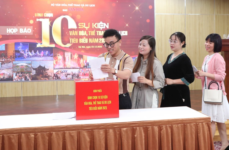 Bình chọn 10 sự kiện Văn hoá, Thể thao và Du lịch tiêu biểu năm 2025- Ảnh 2.