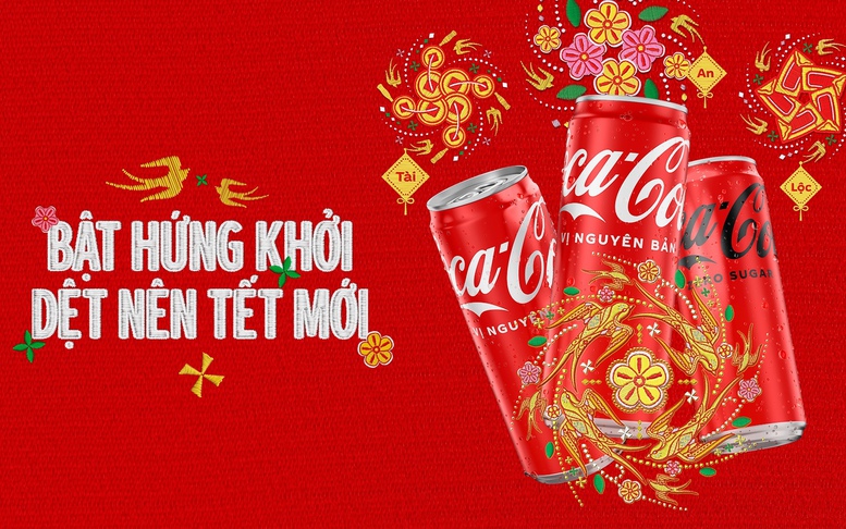 Coca-Cola khởi động chiến dịch tết 2026: ‘Bật hứng khởi, dệt nên tết mới’