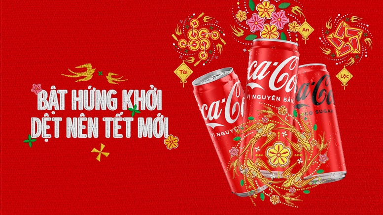 Coca-Cola khởi động chiến dịch tết 2026: ‘Bật hứng khởi, dệt nên tết mới’- Ảnh 1.