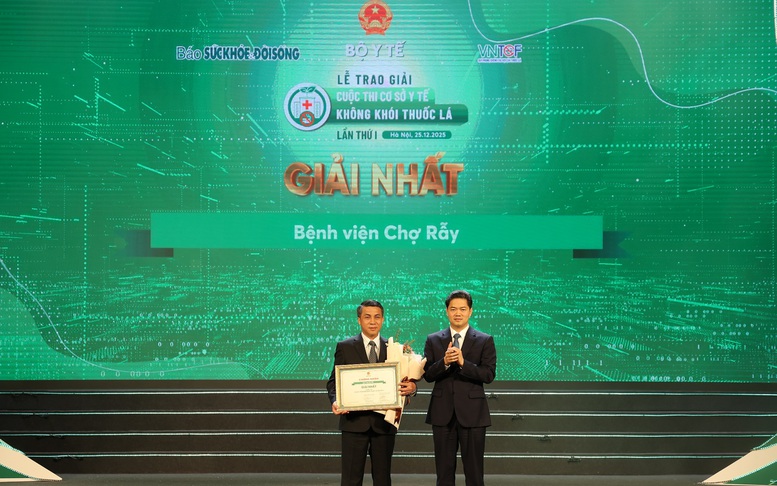 Tôn vinh các cơ sở y tế không khói thuốc lá