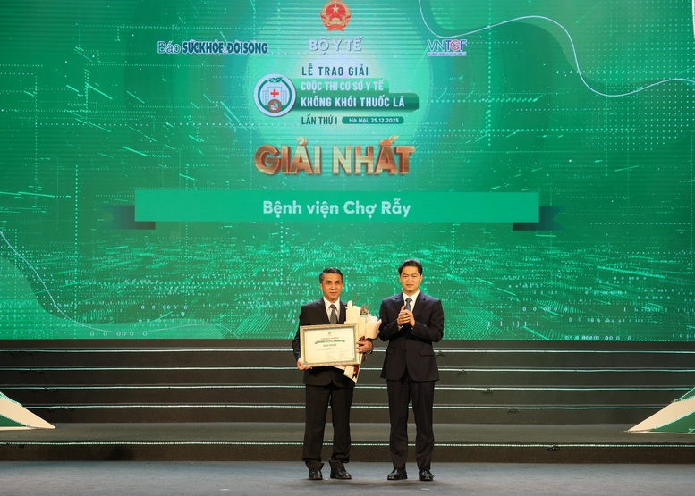 Tôn vinh các cơ sở y tế không khói thuốc lá- Ảnh 1.