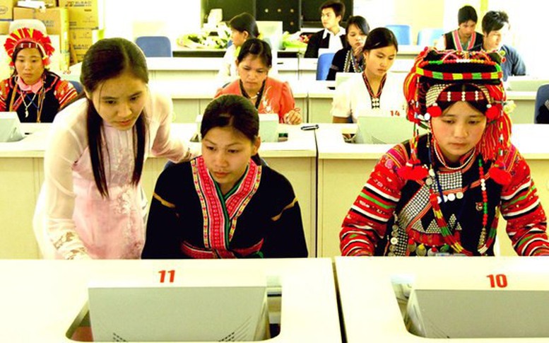Đào tạo nguồn nhân lực chất lượng cao người dân tộc thiểu số trong một số ngành, lĩnh vực trọng điểm