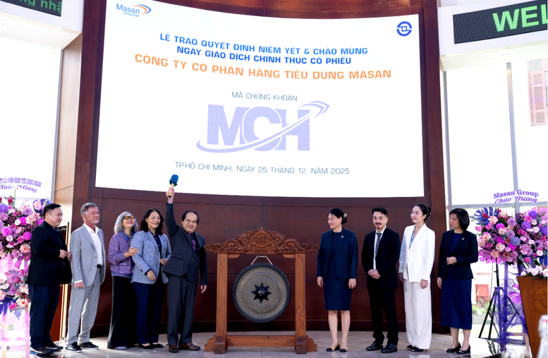 MCH chính thức niêm yết trên HOSE: Dấu mốc mới của Masan Consumer trên thị trường vốn- Ảnh 1.