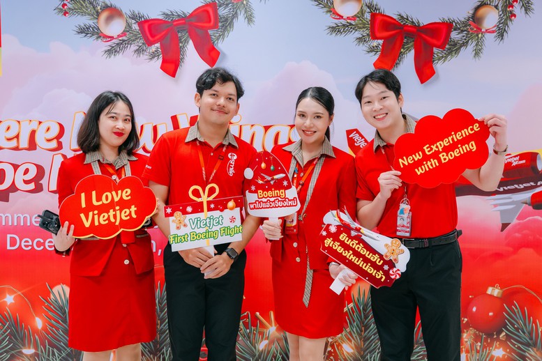 Vietjet đưa tàu bay Boeing 737-8 vào khai thác thương mại, thúc đẩy chiến lược tăng trưởng tại Thái Lan- Ảnh 2.