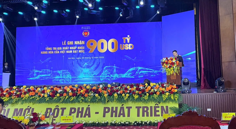 Hải quan tạo thuận lợi thương mại, góp phần đưa xuất nhập khẩu cán mốc 900 tỷ USD- Ảnh 1.