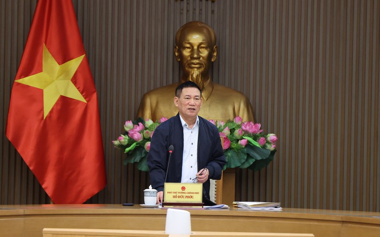 Phó Thủ tướng Hồ Đức Phớc chủ trì cuộc họp Hội đồng Tư vấn chính sách tài chính, tiền tệ Quốc gia