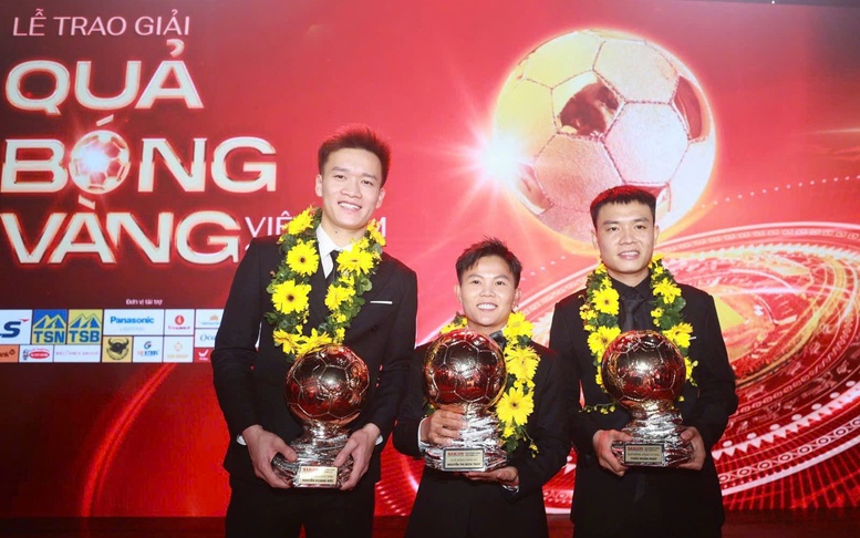 Nguyễn Hoàng Đức là Quả bóng vàng Việt Nam năm 2025