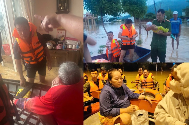 Thượng tá công an bơi 2km trong đêm lũ dữ cứu dân: Tấm gương lan tỏa tinh thần thi đua yêu nước- Ảnh 2.