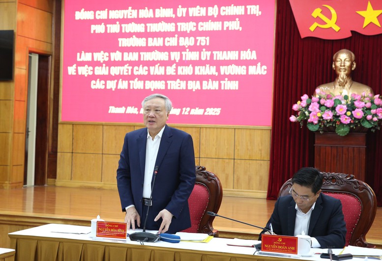 Thanh Hóa cần coi việc tháo gỡ khó khăn, vướng mắc cho các dự án là nhiệm vụ chính trị đặc biệt cấp bách- Ảnh 2.