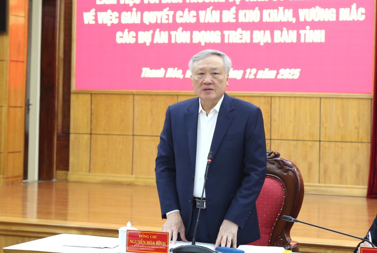 Thanh Hóa cần coi việc tháo gỡ khó khăn, vướng mắc cho các dự án là nhiệm vụ chính trị đặc biệt cấp bách- Ảnh 1.