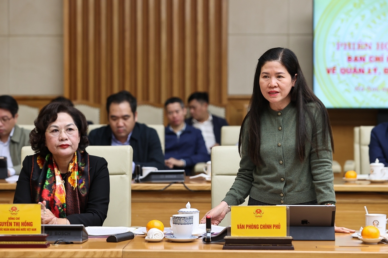 Thủ tướng chủ trì phiên họp thứ nhất Ban Chỉ đạo quản lý, điều hành kinh tế vĩ mô- Ảnh 5.