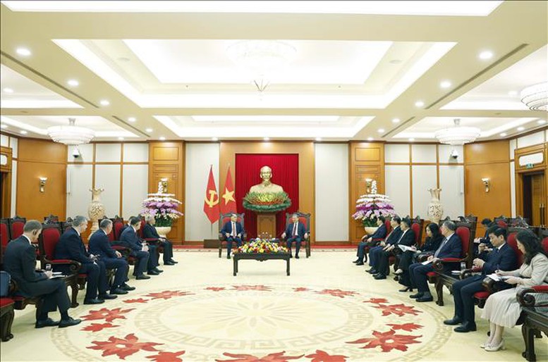 Tổng Bí thư Tô Lâm tiếp Thư ký Hội đồng An ninh Belarus- Ảnh 3.