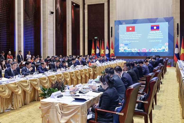 Kỳ họp 48 Uỷ ban Liên chính phủ Việt Nam – Lào: Hiện thực hoá quan hệ "gắn kết chiến lược"- Ảnh 10. Kỳ họp 48 Uỷ ban Liên chính phủ Việt Nam – Lào: Hiện thực hoá quan hệ "gắn kết chiến lược"- Ảnh 10.