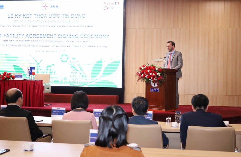 EVN và AFD ký tín dụng cho thủy điện tích năng đầu tiên của Việt Nam- Ảnh 1.