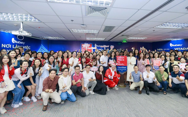 VitaDairy được vinh danh “Nơi làm việc xuất sắc 2025”