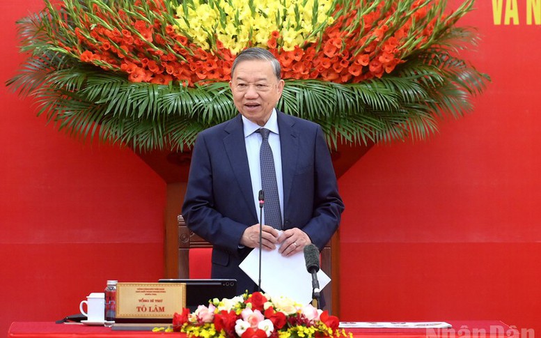 Thông báo Kết luận của Tổng Bí thư Tô Lâm tại Hội nghị tổng kết công tác năm 2025 của Ban Chỉ đạo Trung ương về phát triển khoa học, công nghệ, đổi mới sáng tạo và chuyển đổi số